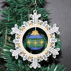 FSL Snowflakes 15 machine embroidery designs