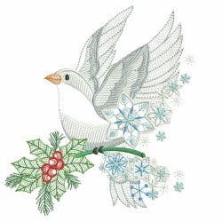 Snowy Christmas 05(Lg) machine embroidery designs