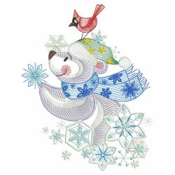 Snowy Christmas 07(Lg) machine embroidery designs