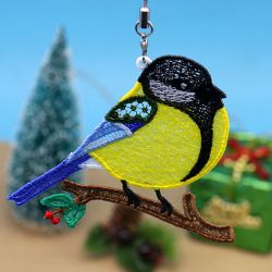 FSL Christmas Birds 04 machine embroidery designs