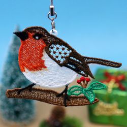 FSL Christmas Birds 05 machine embroidery designs