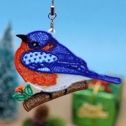 FSL Christmas Birds 06 machine embroidery designs