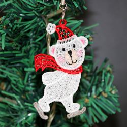 FSL Christmas Critters 2 05 machine embroidery designs