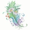 Feathers In Bloom 06(Lg)