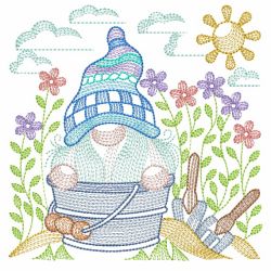 Garden Gnomes 06(Lg) machine embroidery designs