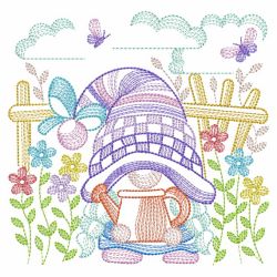 Garden Gnomes 10(Lg) machine embroidery designs