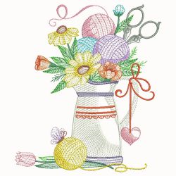 Spring Stitches 07(Md) machine embroidery designs