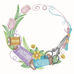 Spring Stitches 10(Sm) machine embroidery designs