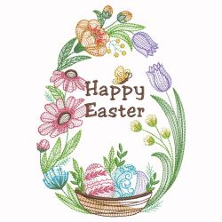 Decorative Easter Eggs 3 02(Lg) machine embroidery designs