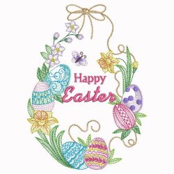 Decorative Easter Eggs 3 04(Lg) machine embroidery designs