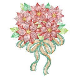 Rippled Flower Bouquets 06(Lg) machine embroidery designs