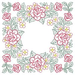 Vintage Rose Quilt 2 02(Sm) machine embroidery designs