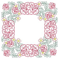 Vintage Rose Quilt 2 05(Lg) machine embroidery designs