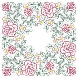 Vintage Rose Quilt 2 06(Lg) machine embroidery designs