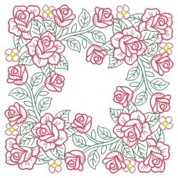 Vintage Rose Quilt 2 09(Lg) machine embroidery designs