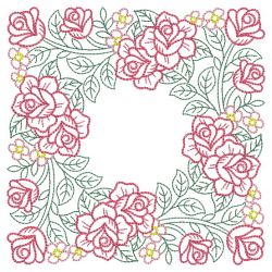 Vintage Rose Quilt 2 10(Sm) machine embroidery designs