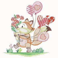 Valentines Critters 03(Lg) machine embroidery designs