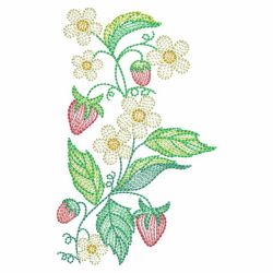 Yummy Strawberries 3(Md) machine embroidery designs