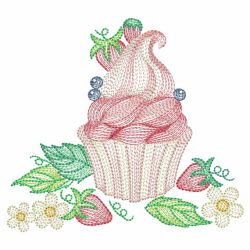Yummy Strawberries 3 07(Sm) machine embroidery designs
