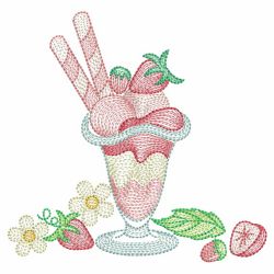 Yummy Strawberries 3 08(Sm) machine embroidery designs