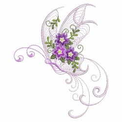 Rippled Butterflies 7 04(Md) machine embroidery designs
