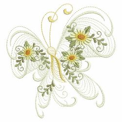 Rippled Butterflies 7 05(Md) machine embroidery designs