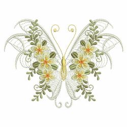 Rippled Butterflies 7 07(Sm) machine embroidery designs