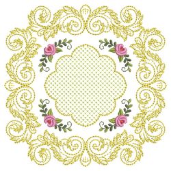 Baroque Roses Quilt 05(Lg) machine embroidery designs