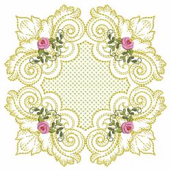 Baroque Roses Quilt 09(Lg) machine embroidery designs