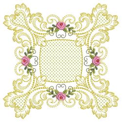 Baroque Roses Quilt 11(Lg) machine embroidery designs
