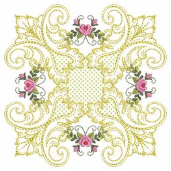 Baroque Roses Quilt 12(Lg) machine embroidery designs
