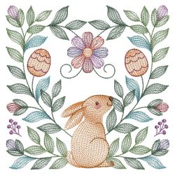 Baltimore Easter Rabbit Quilt 02(Md) machine embroidery designs