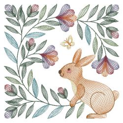 Baltimore Easter Rabbit Quilt 07(Lg)