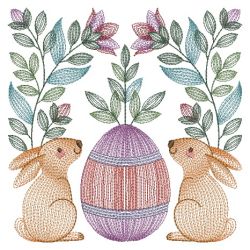 Baltimore Easter Rabbit Quilt 08(Sm)