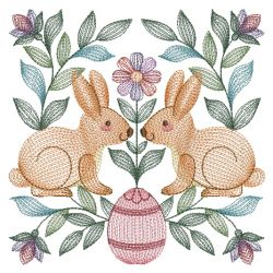 Baltimore Easter Rabbit Quilt 10(Lg)