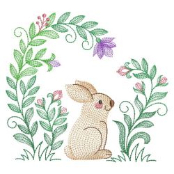 Spring Woodland Animals 3(Md) machine embroidery designs