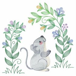 Spring Woodland Animals 3 07(Sm) machine embroidery designs