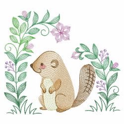 Spring Woodland Animals 3 09(Sm) machine embroidery designs