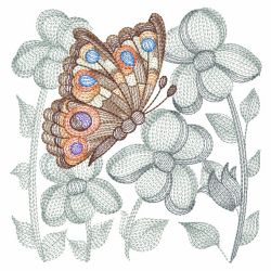 Sketched Flowers 4 05(Md)