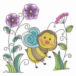 Doodle Bugs 2 02(Md) machine embroidery designs
