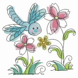 Doodle Bugs 2 07(Md) machine embroidery designs