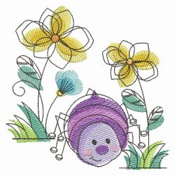 Doodle Bugs 2 08(Md) machine embroidery designs
