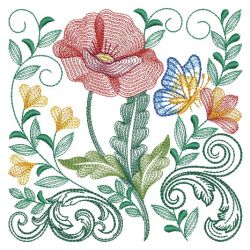 Baroque Blooms 05(Lg) machine embroidery designs