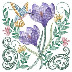 Baroque Blooms 08(Md) machine embroidery designs