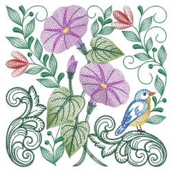 Baroque Blooms 09(Lg) machine embroidery designs