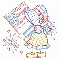 Vintage Patriotic Sunbonnet Sue 05(Md)