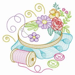 Vintage Sewing Fun 2 09(Lg) machine embroidery designs