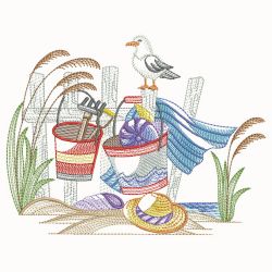 Beach Time 5 01(Md) machine embroidery designs