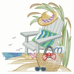 Beach Time 5 03(Lg) machine embroidery designs