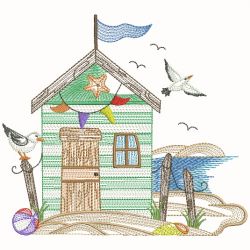Beach Time 5 06(Sm) machine embroidery designs